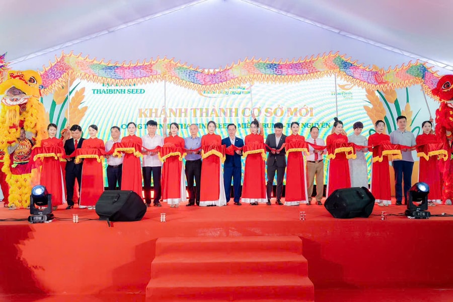 Tập đoàn ThaiBinh Seed khánh thành cơ sở mới ở miền Trung - Tây Nguyên