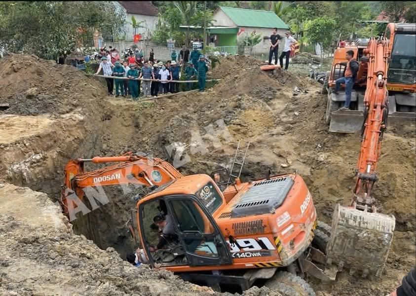 Sập giếng tại xã vùng núi Nghệ An, 3 người tử vong
