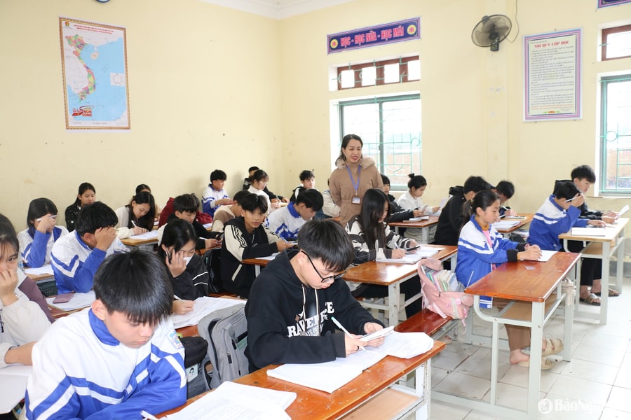 Nghệ An: Học sinh thi vào lớp 10 năm nay được thay đổi nguyện vọng sau khi thi