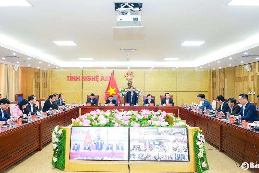 Nghệ An: Yêu cầu người đứng đầu các cấp, ngành nâng cao trách nhiệm, chủ động rà soát và quyết liệt thực hiện nhiệm vụ được giao
