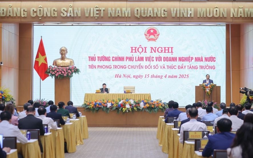 Thủ tướng làm việc với doanh nghiệp Nhà nước về chuyển đổi số, thúc đẩy tăng trưởng