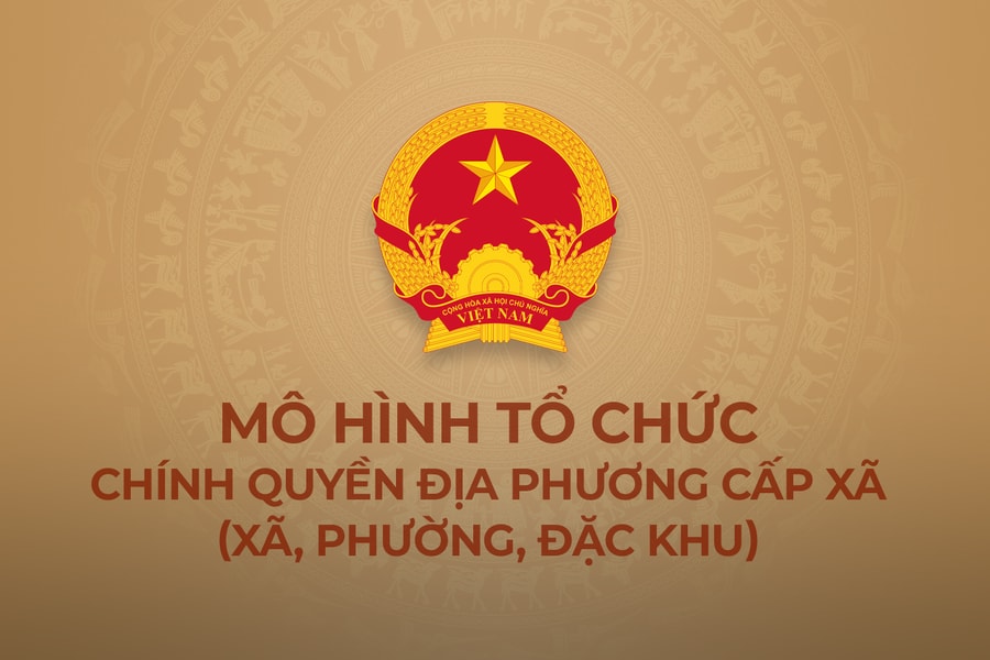 Mô hình tổ chức chính quyền địa phương cấp xã mới sau sắp xếp