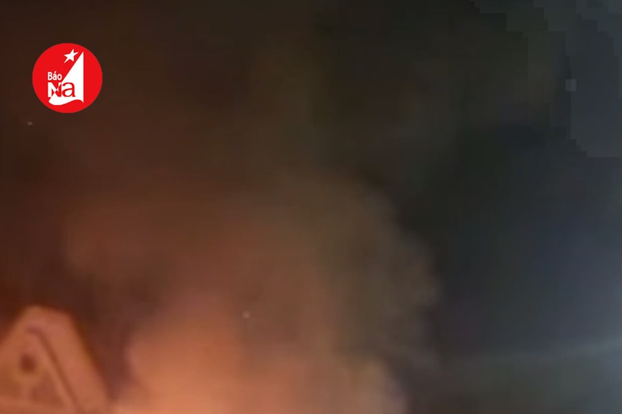 Hoả hoạn thiêu rụi 1 nhà dân ở TP Vinh