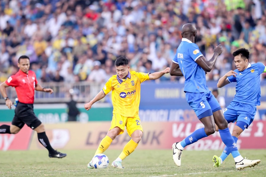 Những điểm nhấn trong trận hòa của Sông Lam Nghệ An tại vòng 19 V.League