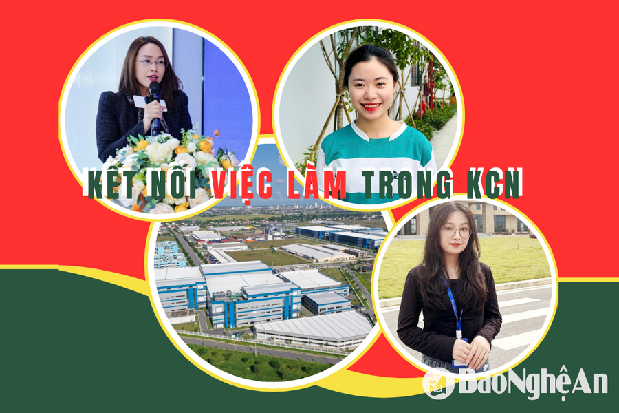 Kết nối việc làm ổn định trong khu công nghiệp ở Nghệ An