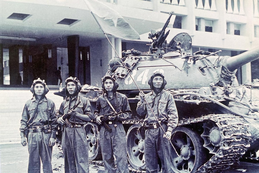 Chuyện chưa kể về pháo thủ quê Nghệ An trên xe tăng 843 đánh chiếm Dinh Độc Lập