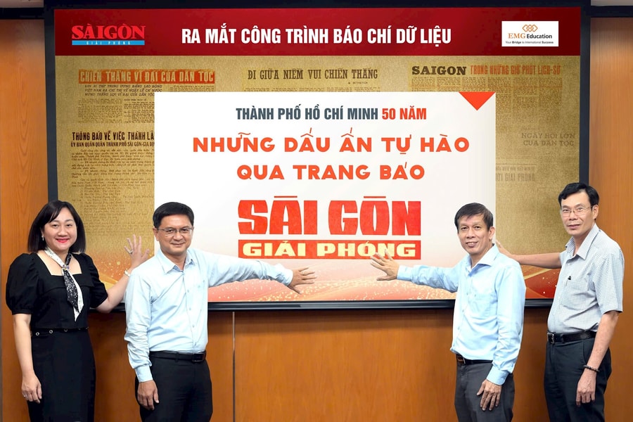 ‏ Thành phố Hồ Chí Minh 50 năm: Những dấu ấn tự hào qua trang Báo Sài Gòn Giải Phóng