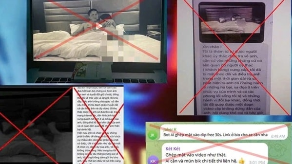 Phát hiện nhóm người nước ngoài ghép ảnh 'nhạy cảm' để tống tiền