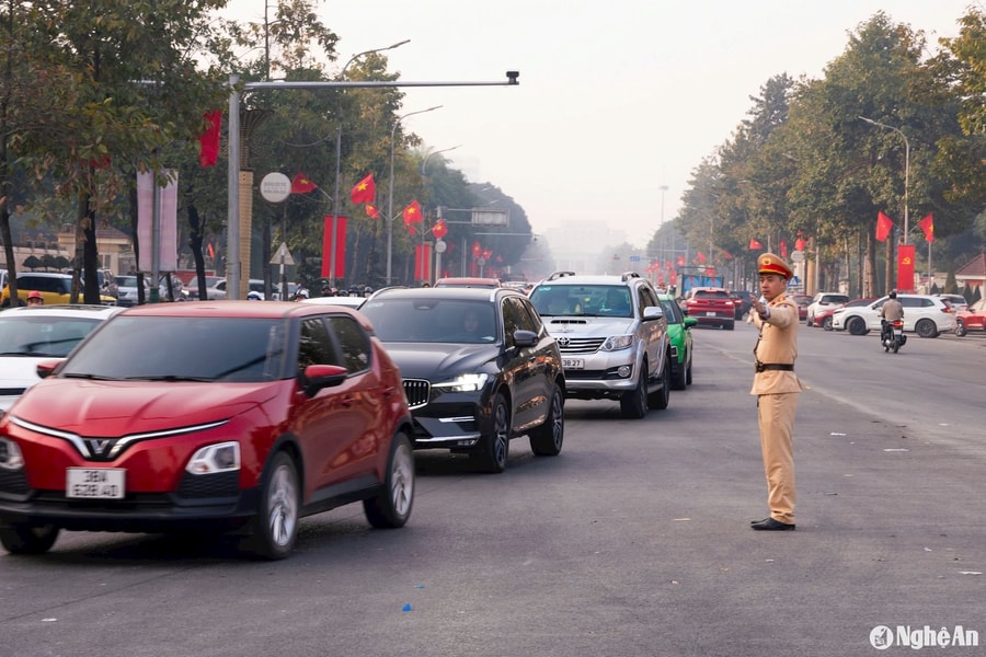 Nghệ An tăng cường công tác bảo đảm an ninh, trật tự dịp lễ 30/4 và 1/5