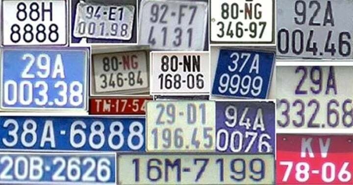 Sản xuất, mua, bán biển số xe trái phép sẽ bị xử lý như thế nào?