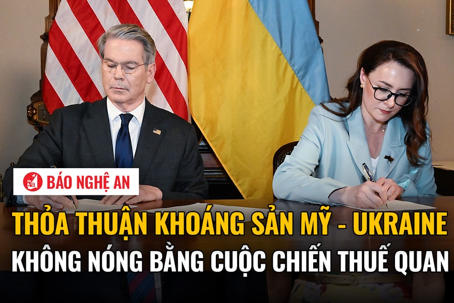 Thỏa thuận khoáng sản Mỹ - Ukraine không nóng bằng cuộc chiến thuế quan