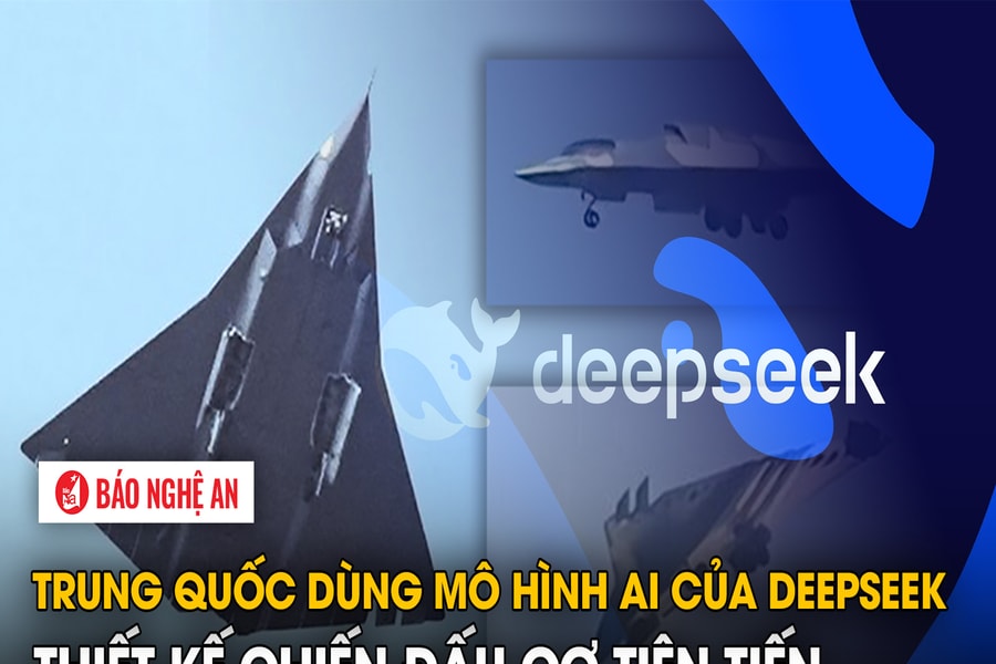 Trung Quốc dùng mô hình AI của DeepSeek thiết kế chiến đấu cơ tiên tiến
