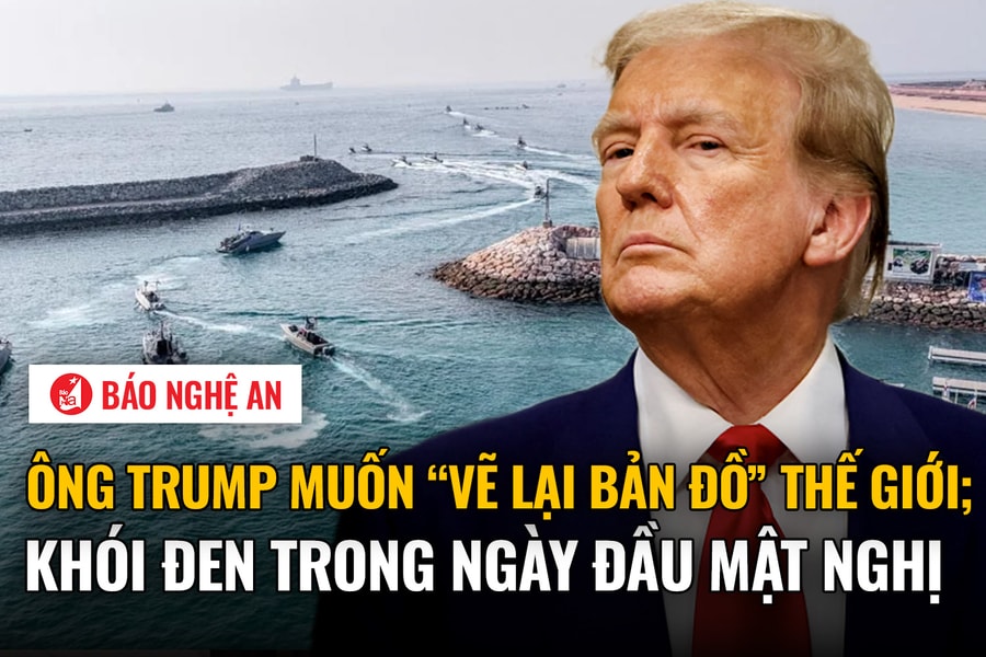 Ông Trump muốn đổi tên 'Vịnh Ả Rập'; Khói đen trong ngày đầu mật nghị