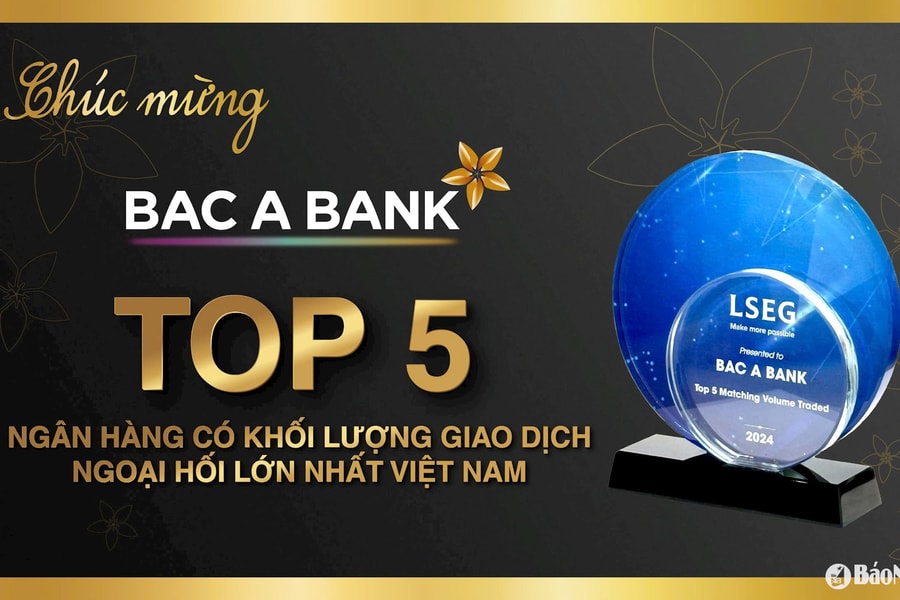 BAC A BANK lọt Top 5 Matching Volume Traded