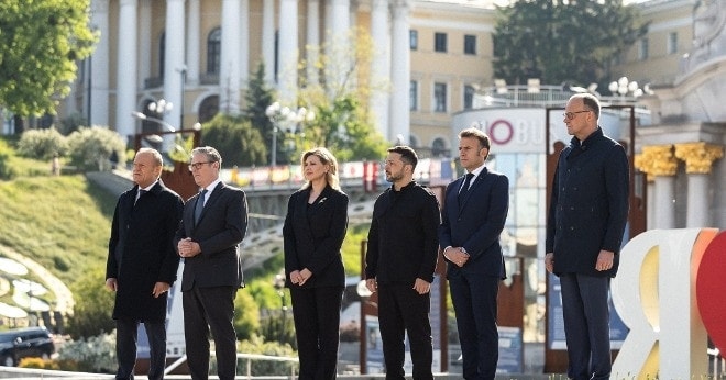 Lãnh đạo 4 nước châu Âu thăm Ukraine, Nga nêu điều kiện đình chiến tạm thời