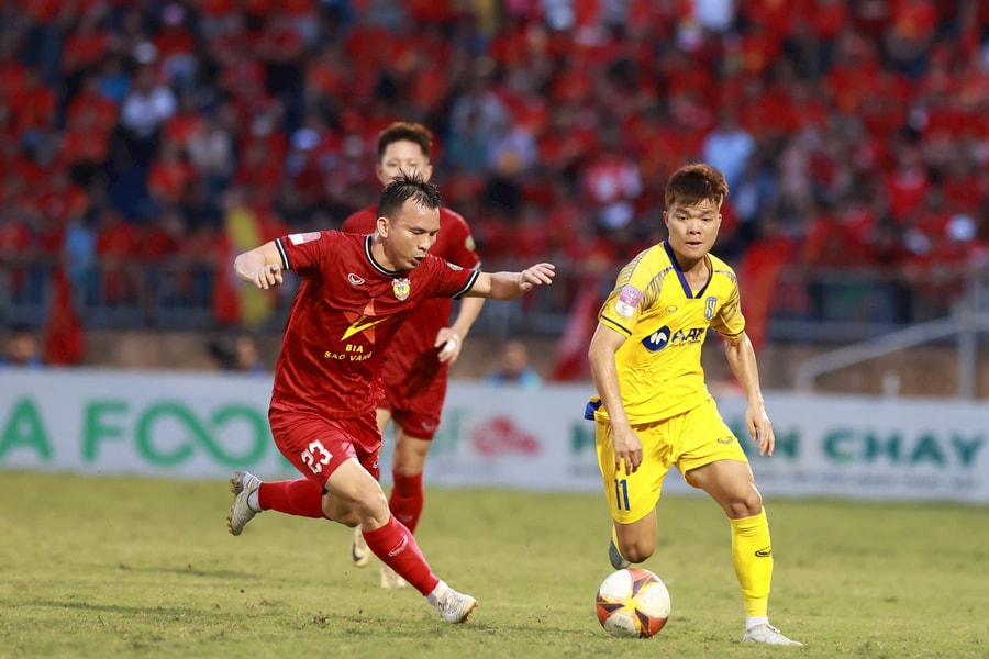 V.League 2024/25: Căng thẳng cuộc đua trụ hạng trước chặng cuối