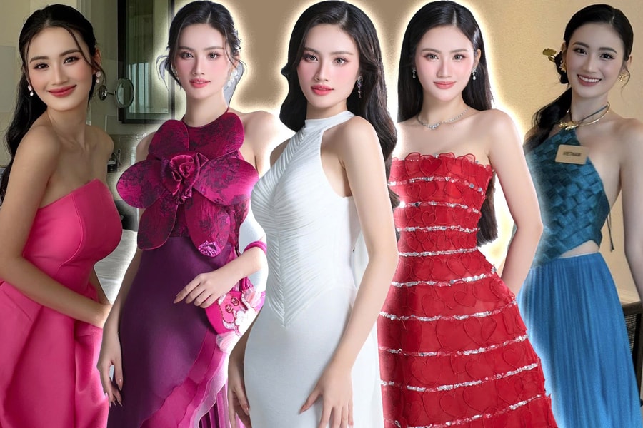 Gu thời trang giúp Ý Nhi ghi điểm tại Miss World 2025