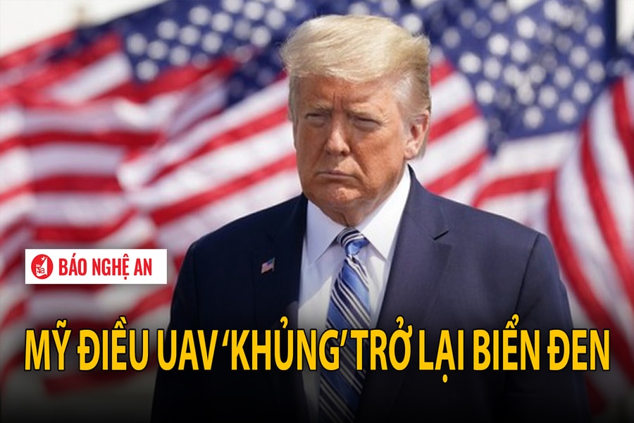 Mỹ điều UAV ‘khủng’ trở lại Biển Đen sau khi đàm phán Nga - Ukraine bế tắc