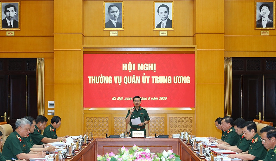 Thường vụ Quân ủy Trung ương cho ý kiến về sắp xếp tổ chức quân sự địa phương