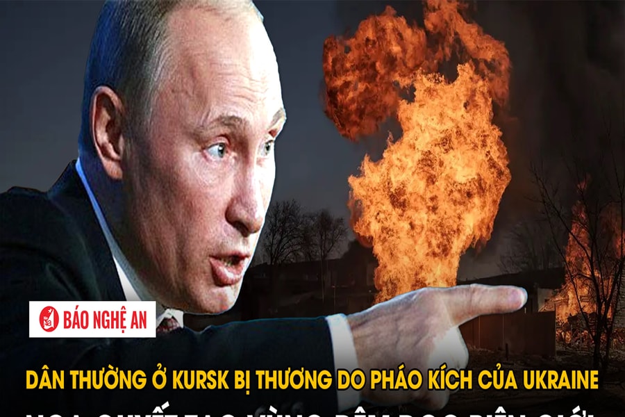 Dân thường ở Kursk bị thương do pháo kích của Ukraine; Nga quyết tạo vùng đệm dọc biên giới