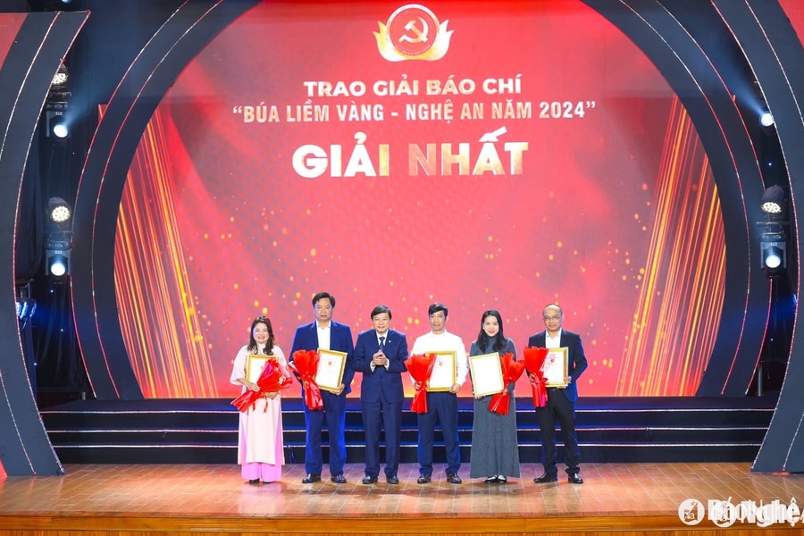 Nhiều điểm mới tại Giải báo chí Búa liềm vàng Nghệ An năm 2025