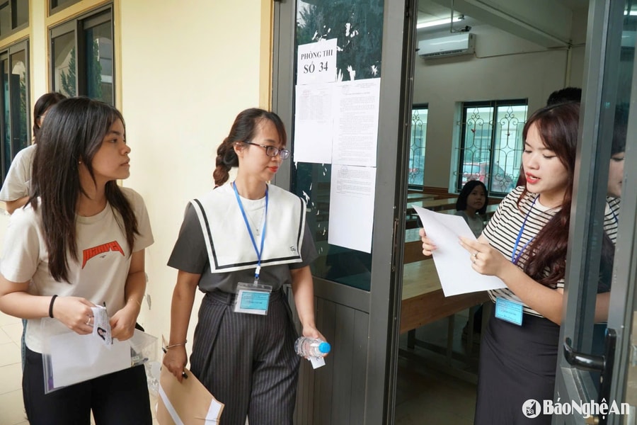 Hơn 1700 thí sinh đăng ký dự thi vào Trường THPT chuyên Phan Bội Châu