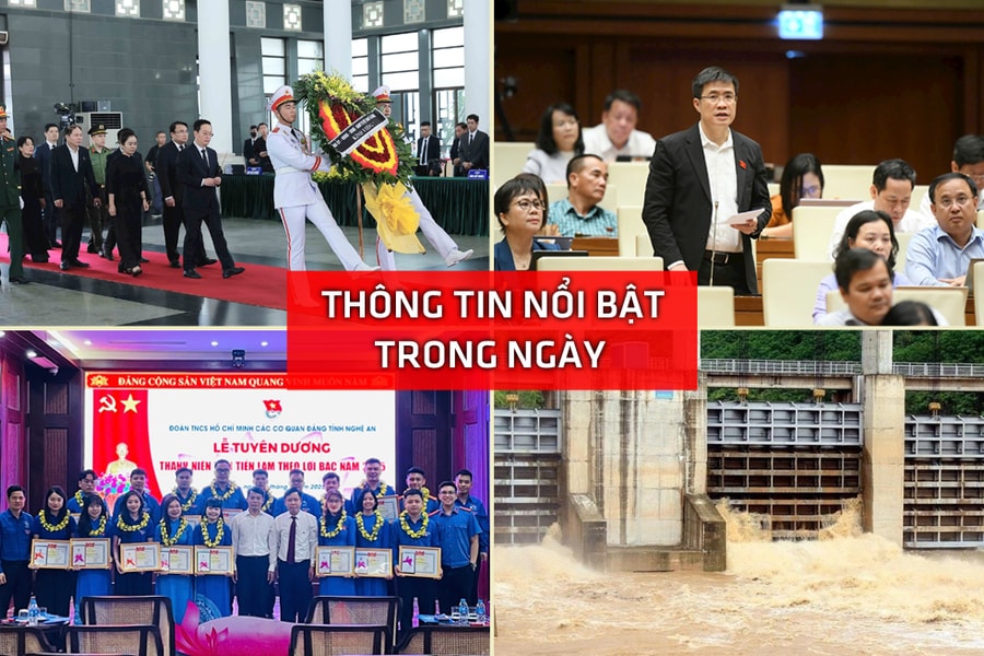 Nghệ An: Thông tin nổi bật ngày 24/5