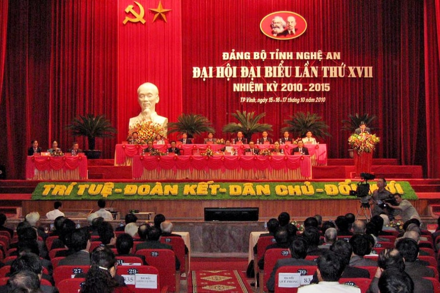 Đại hội đại biểu Đảng bộ tỉnh Nghệ An lần thứ XVII (15 - 17/10/2010)