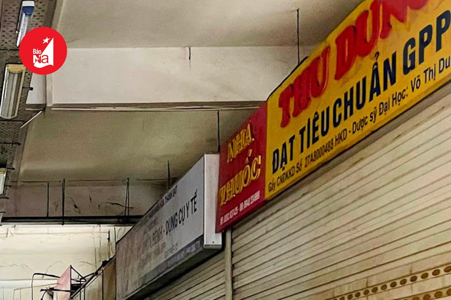 Nhiều ki ốt chợ Vinh bất ngờ đóng cửa