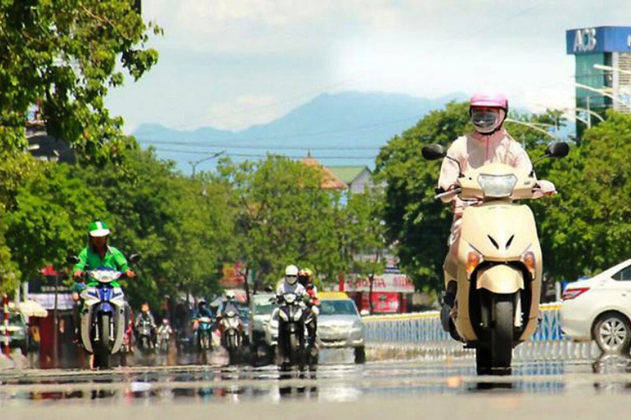 Thời tiết Nghệ An ngày 18/7: Ngày nắng nóng, chiều có mưa rào và dông rải rác