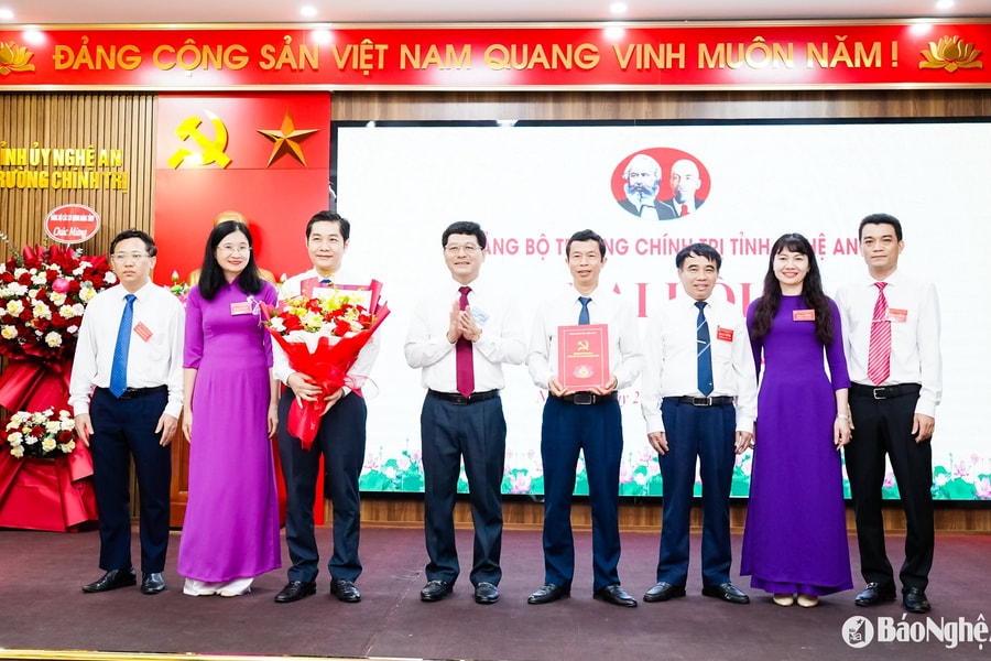 Đảng bộ Trường Chính trị tỉnh Nghệ An tổ chức Đại hội nhiệm kỳ 2025 - 2030