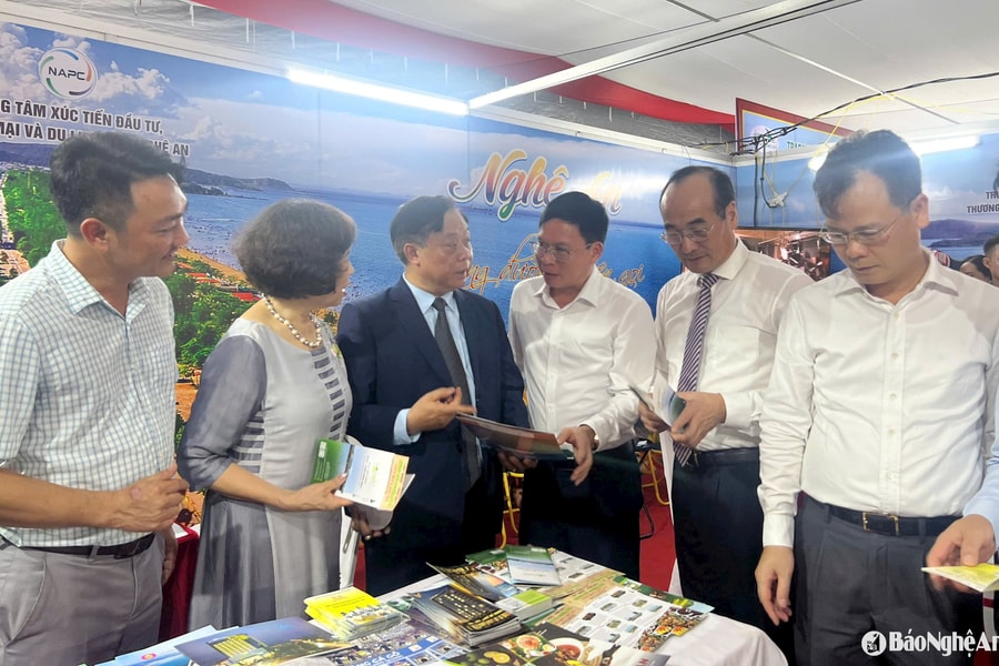 Nghệ An quảng bá du lịch tại Hội chợ Du lịch Quốc tế Lào Cai 2025