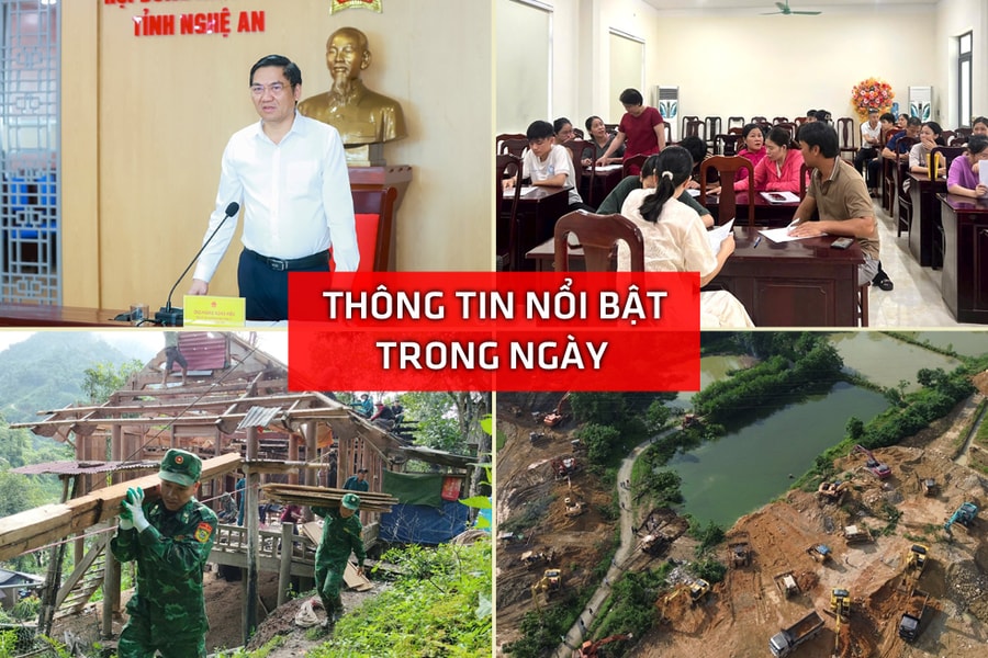 Nghệ An: Thông tin nổi bật ngày 6/6