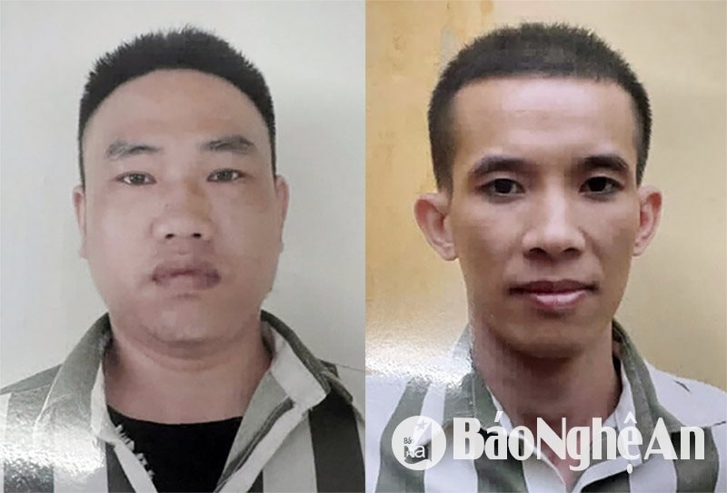 Cảnh sát giao thông Nghệ An kịp thời bắt giữ hai phạm nhân đặc biệt nguy hiểm trốn khỏi Trại giam Thanh Xuân