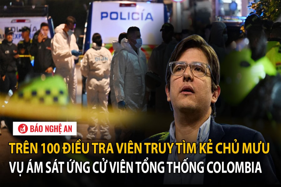 Trên 100 điều tra viên truy tìm kẻ chủ mưu vụ ám sát ứng cử viên tổng thống Colombia