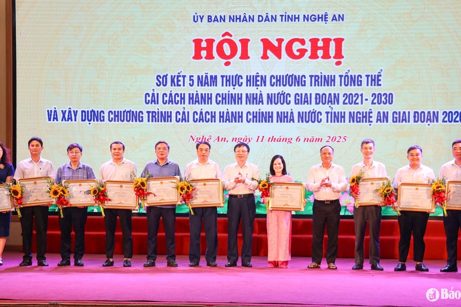 Nghệ An: Công tác cải cách hành chính cần phải chuyển từ chỉ đạo sang hành động
