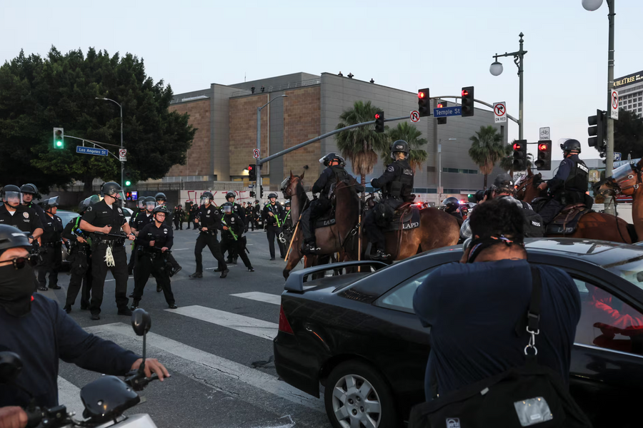 Los Angeles: Giới nghiêm, bắt giữ hàng loạt giữa làn sóng biểu tình tại Mỹ