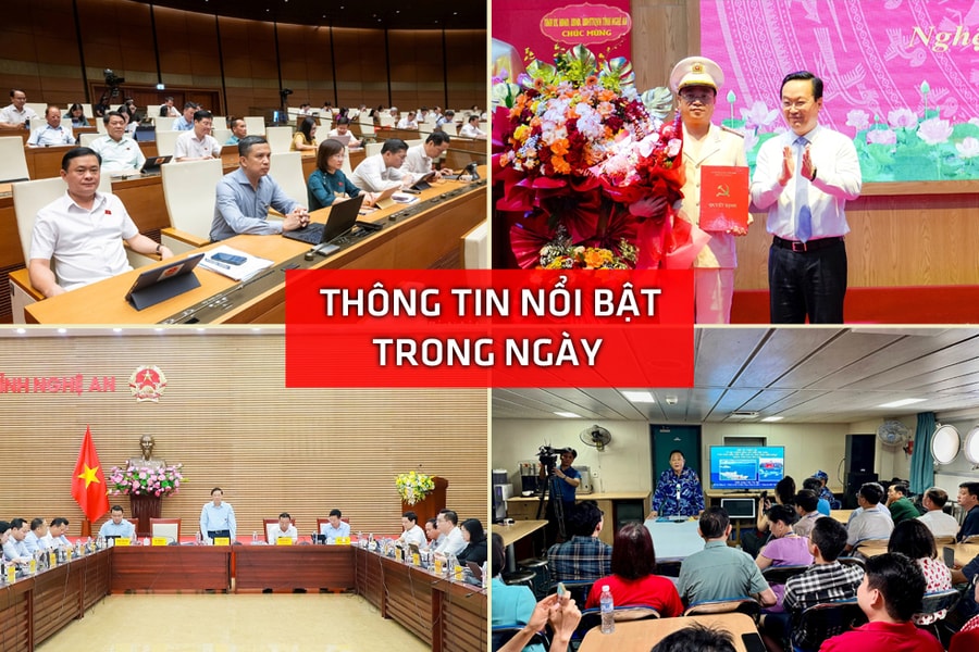 Nghệ An: Thông tin nổi bật ngày 16/3