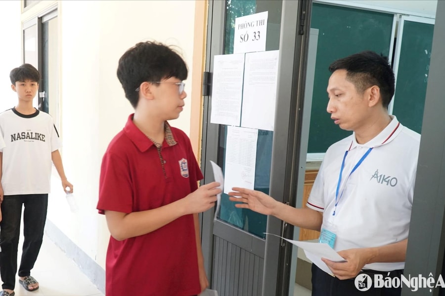 Trường chuyên Phan Bội Châu công bố danh sách trúng tuyển