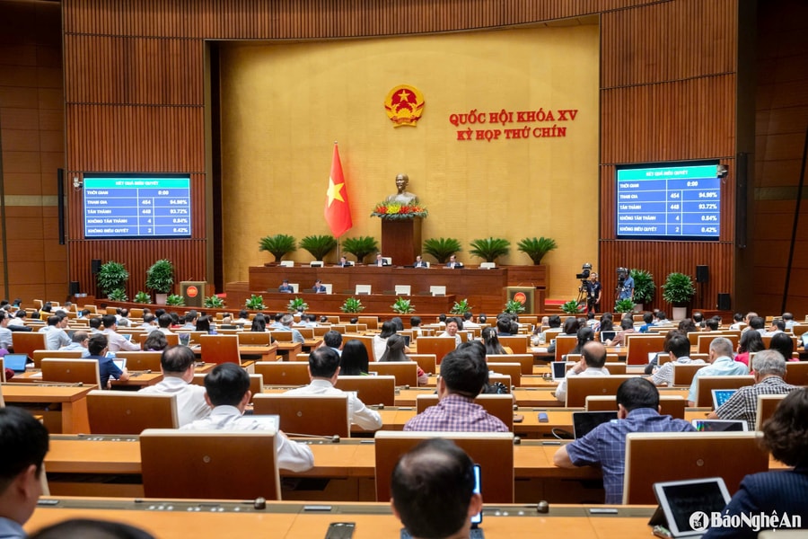 Hôm nay (16/6) Quốc hội biểu quyết sửa đổi, bổ sung một số điều của Hiến pháp năm 2013