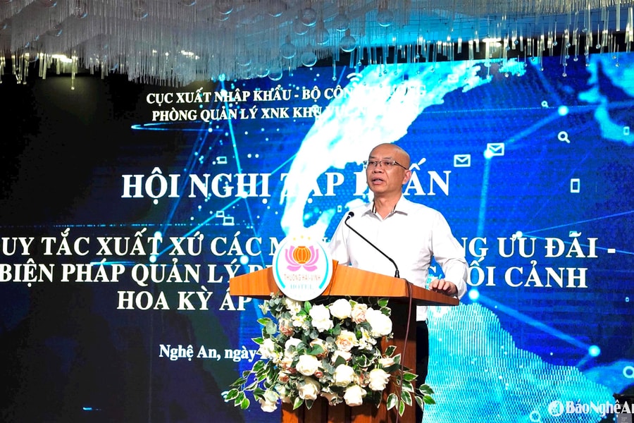 Nghệ An tăng cường biện pháp quản lý rủi ro trong bối cảnh Hoa Kỳ áp thuế đối ứng