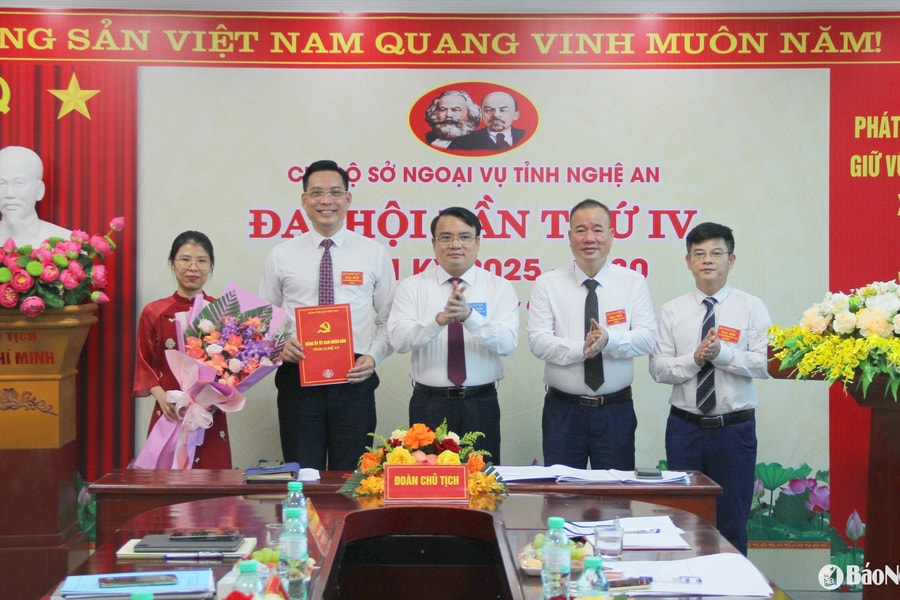 Chi bộ Sở Ngoại vụ tỉnh Đại hội lần thứ IV nhiệm kỳ 2025-2030