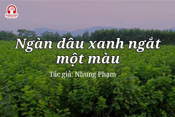 Tản văn hay: Ngàn dâu xanh ngắt một màu