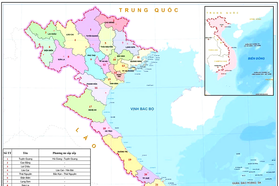 Trực tiếp lễ công bố thành lập tỉnh thành, phường xã mới trên cả nước