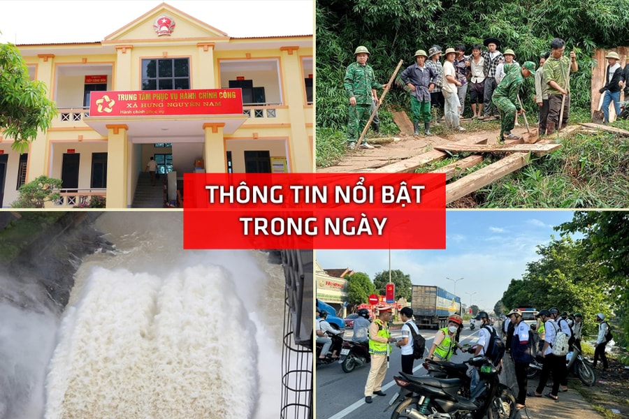 Nghệ An: Thông tin nổi bật ngày 29/6