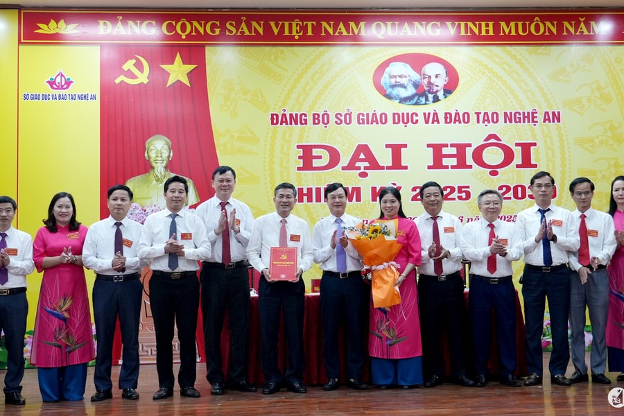 Đồng chí Thái Văn Thành giữ chức Bí thư Đảng ủy Sở Giáo dục và Đào tạo