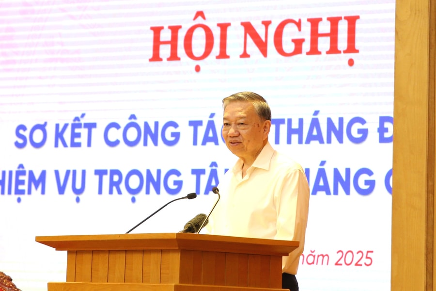 Tổng Bí thư Tô Lâm chủ trì hội nghị sơ kết về thực hiện Nghị quyết 57-NQ/TW