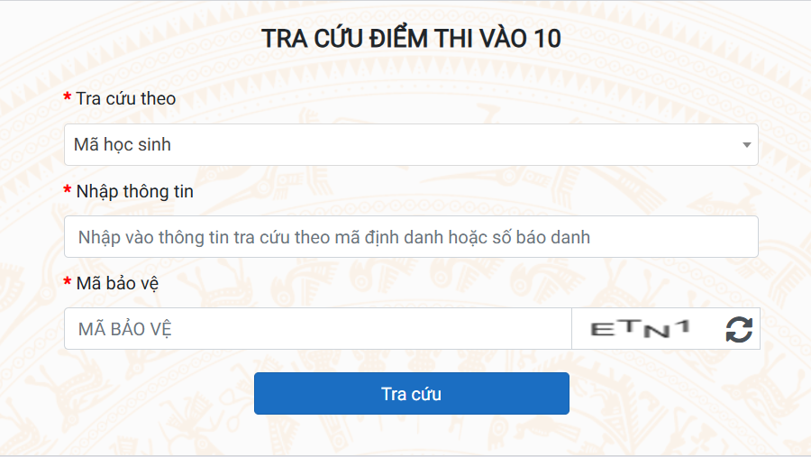 Hướng dẫn link tra cứu điểm thi lớp 10 Hà Nội năm 2025-2026