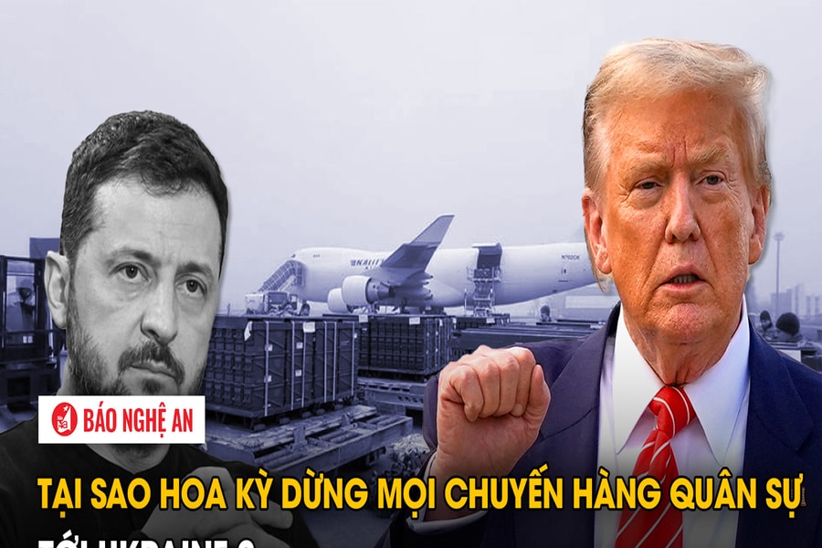Tại sao Hoa Kỳ dừng mọi chuyến hàng quân sự tới Ukraine?