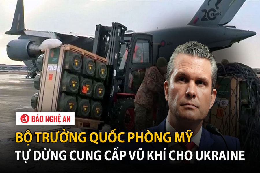 Bộ trưởng Quốc phòng Mỹ tự dừng cung cấp vũ khí cho Ukraine